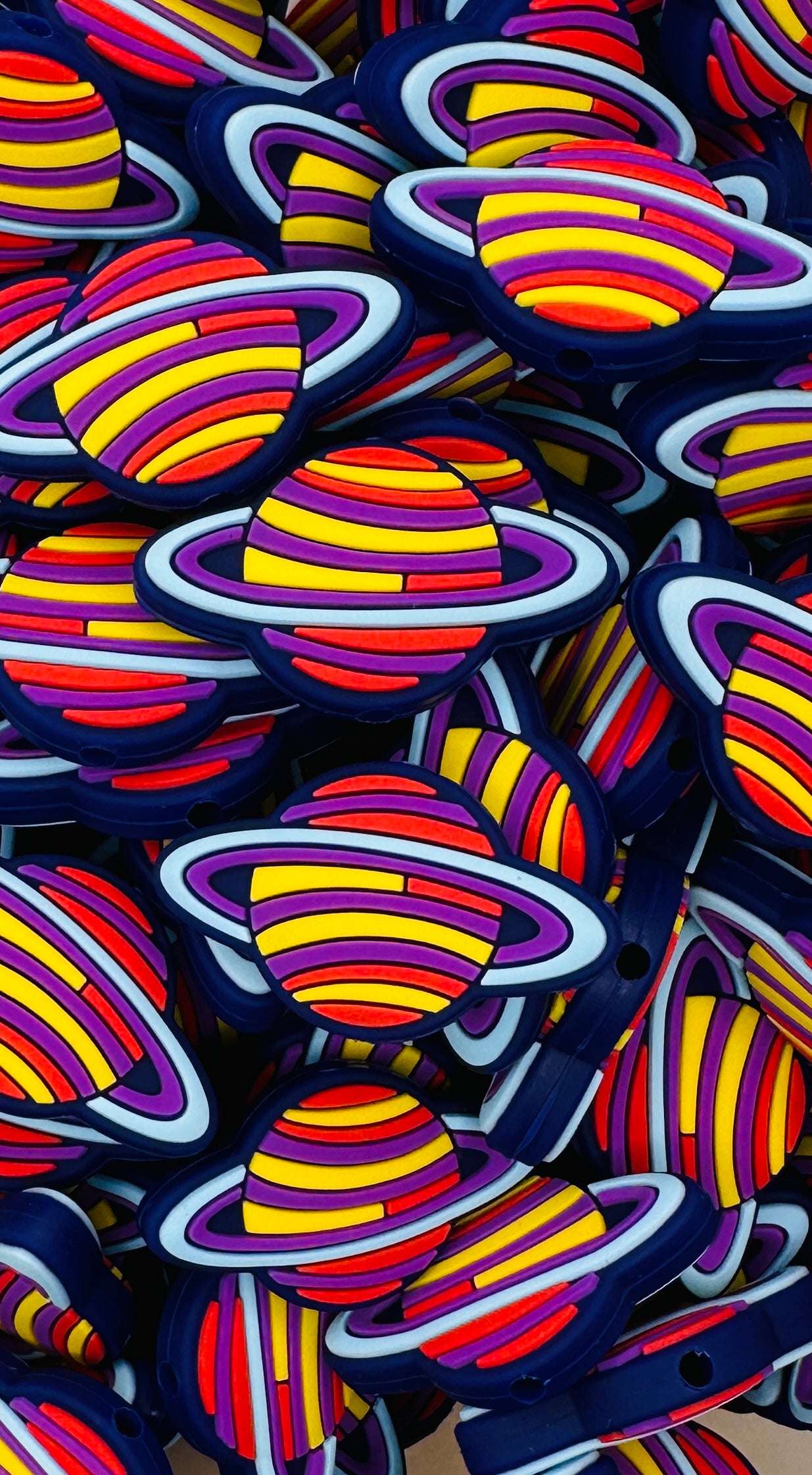 ***Discontinued*** Rings of Saturn Focal Bead