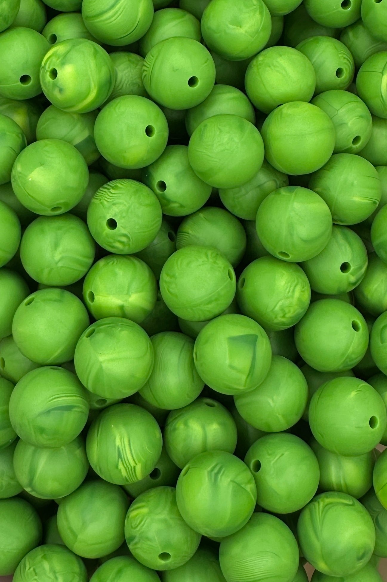 Green Marble 15mm Round