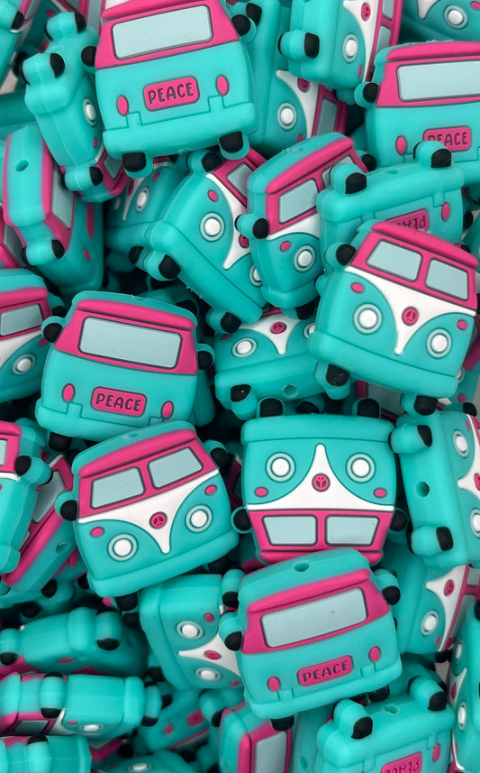 Retro Van Focal Bead