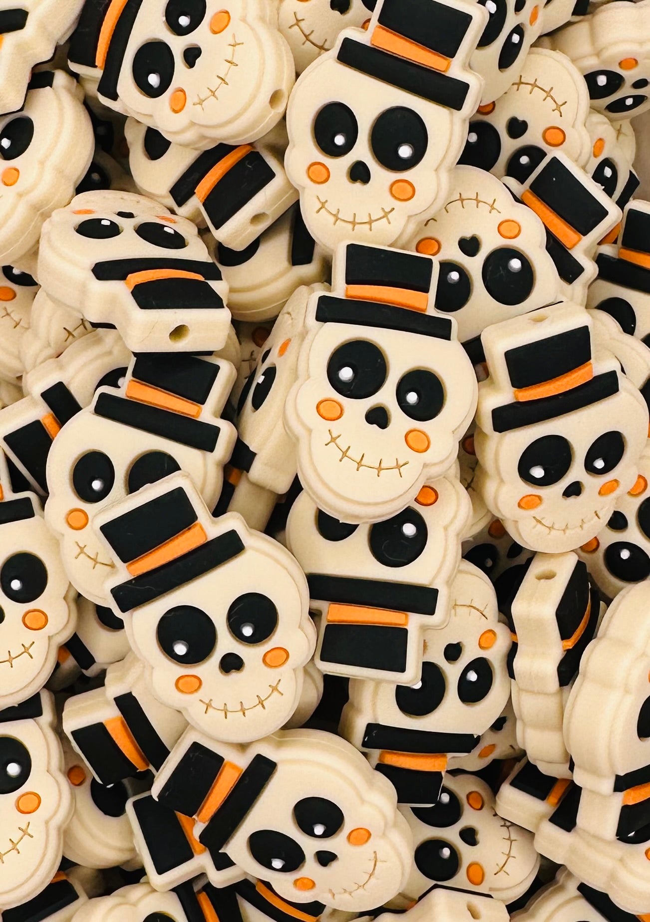 Voodoo Skull Focal Bead