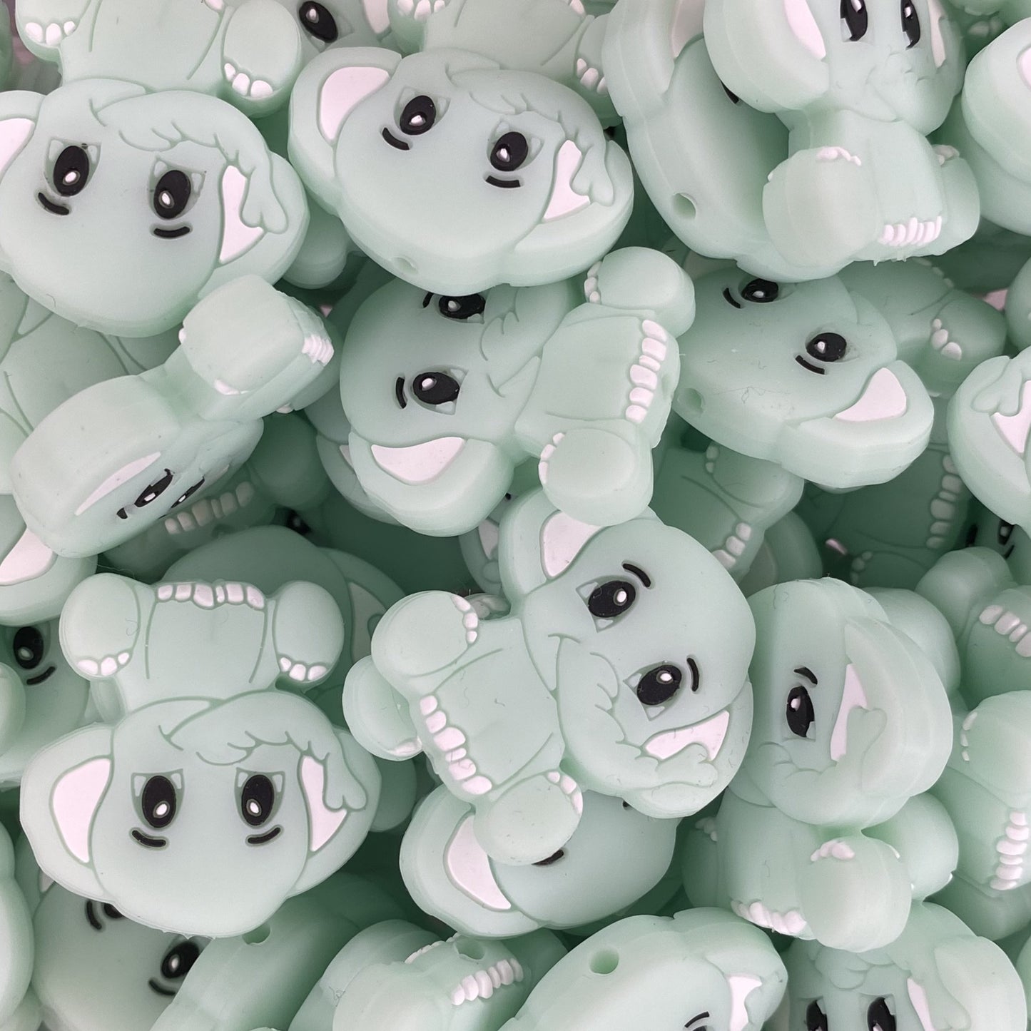 Baby Elephant Focal Bead