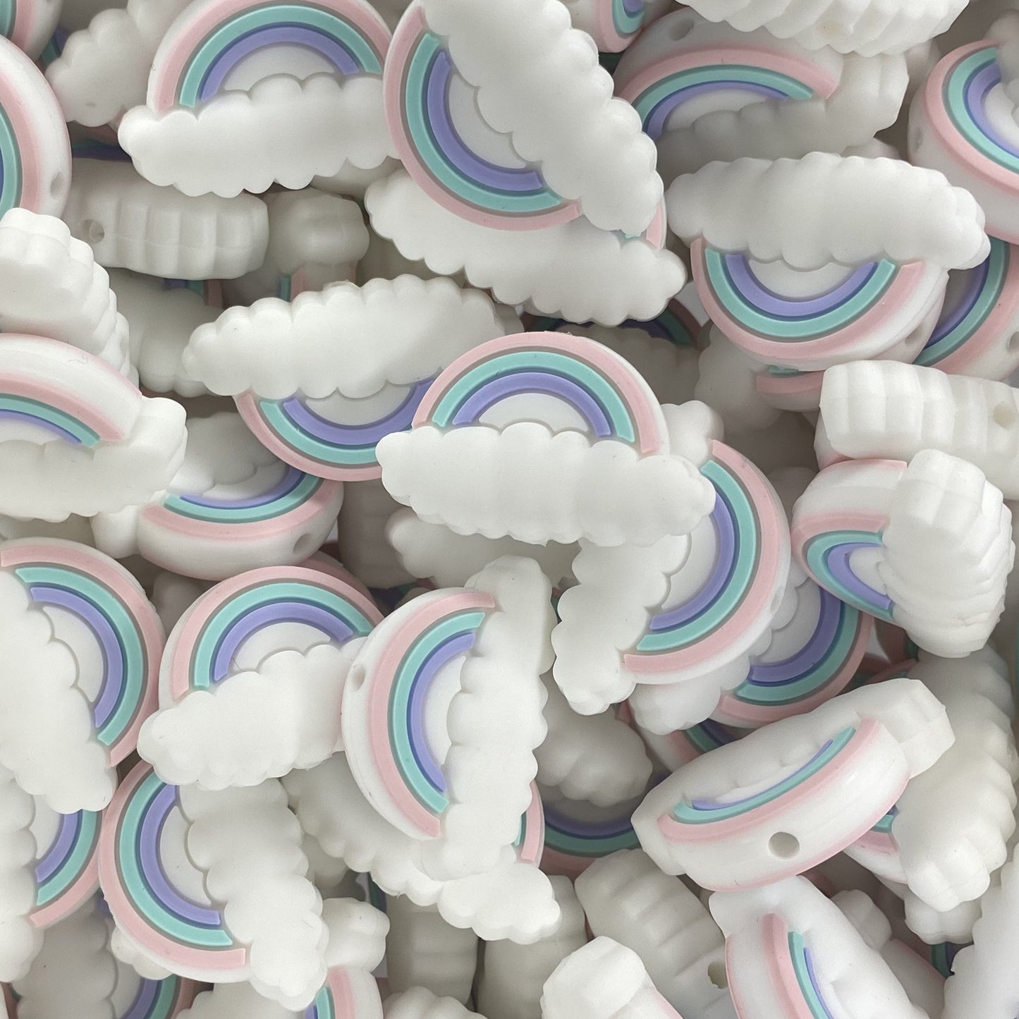 Perle focale arc-en-ciel