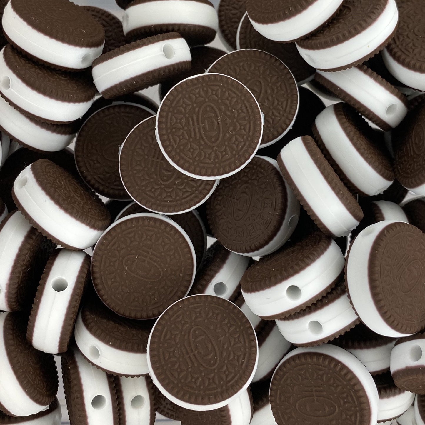 Perle focale de biscuit