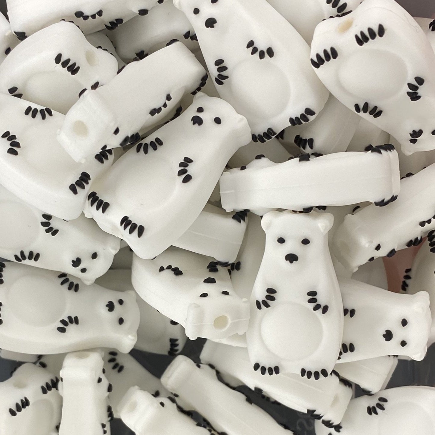 Polar Bear Focal Bead