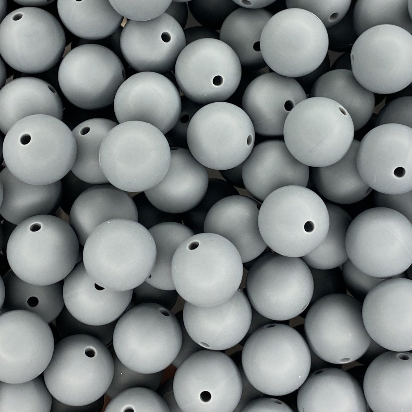 Grey 15mm Round