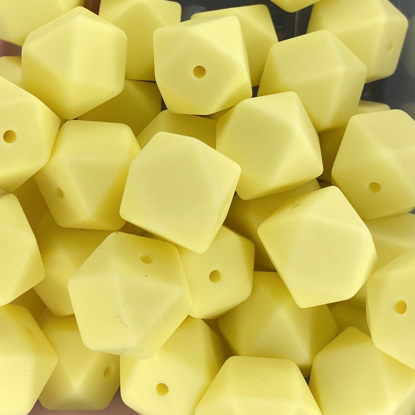 Baby Yellow 17mm Hexagon