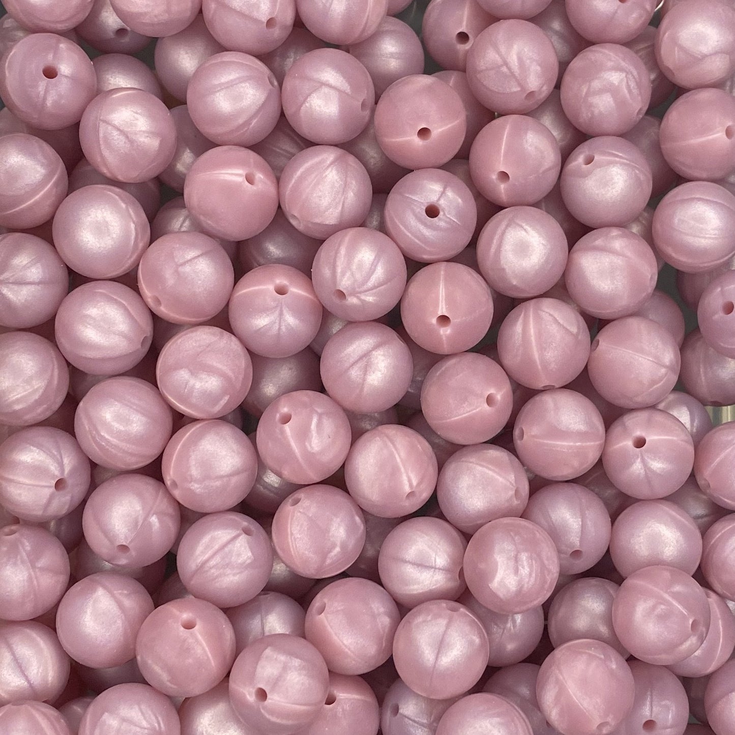 Purple Pearl 15mm Round
