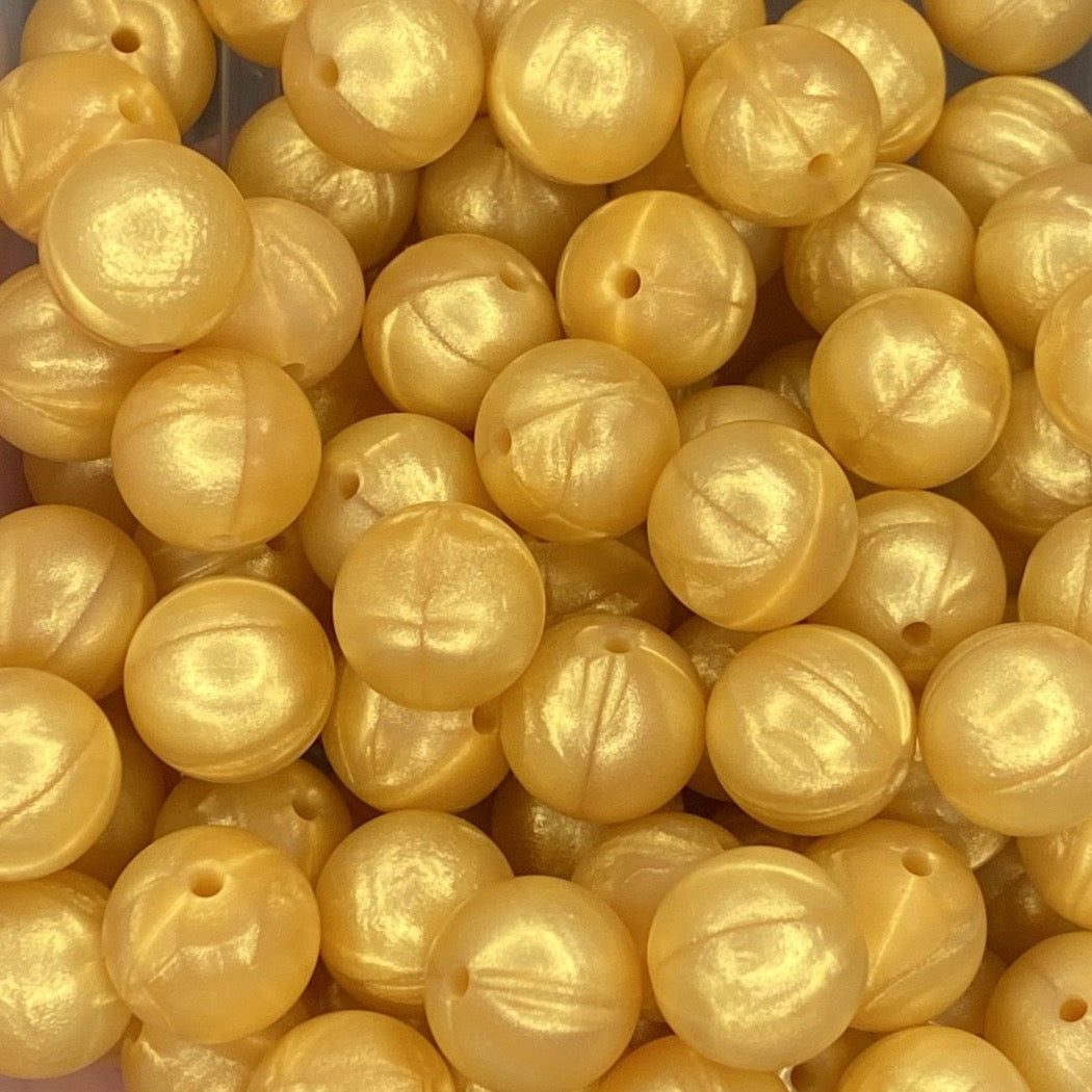 Gold 15mm Round