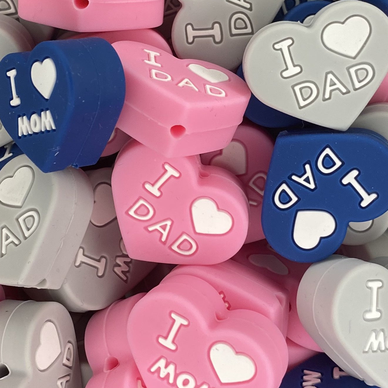 I Love Mom/Dad Beads
