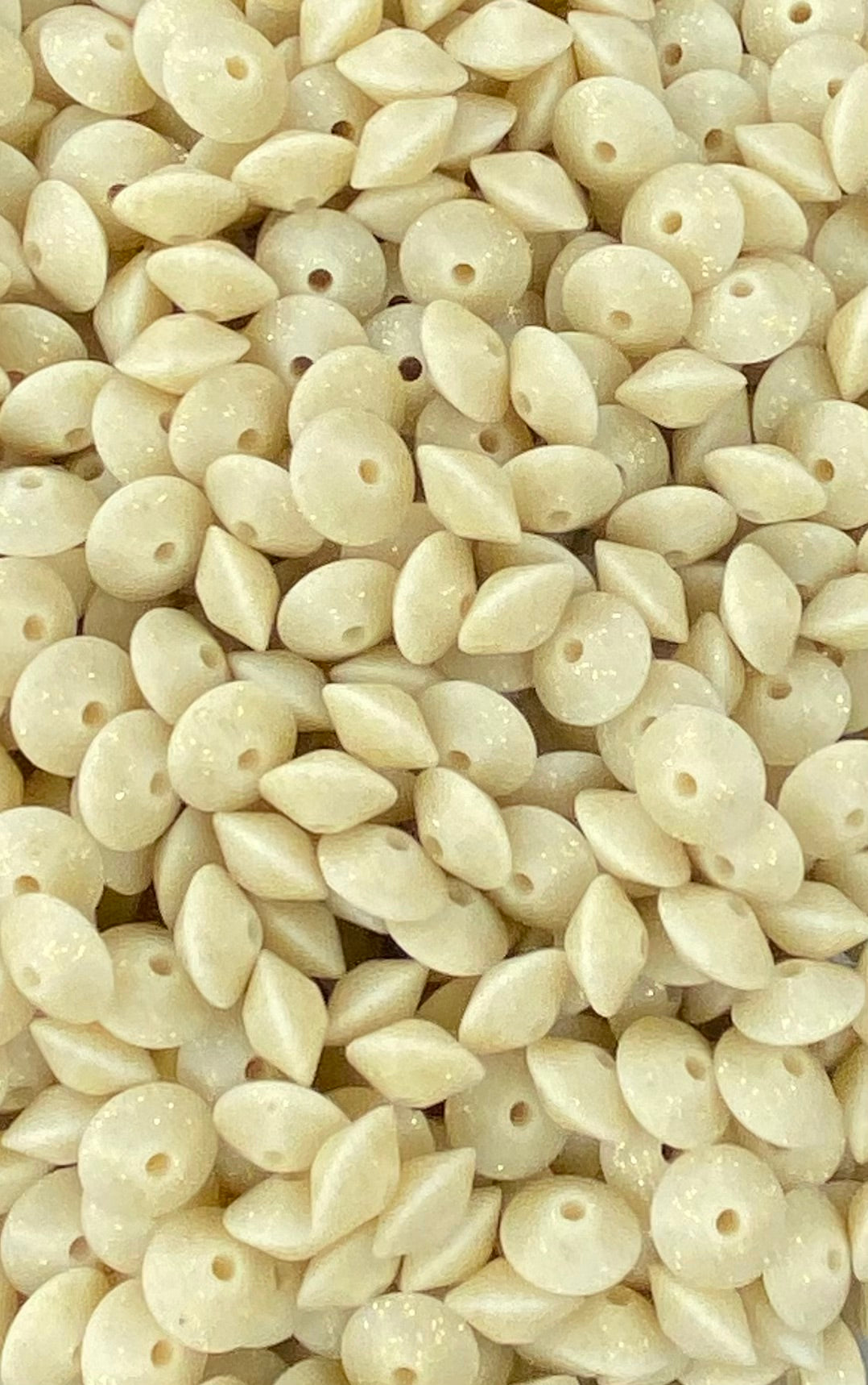 Rapunzel Glitter 12mm Lentil
