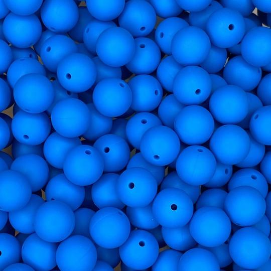 Deep Sky Blue 12mm Round