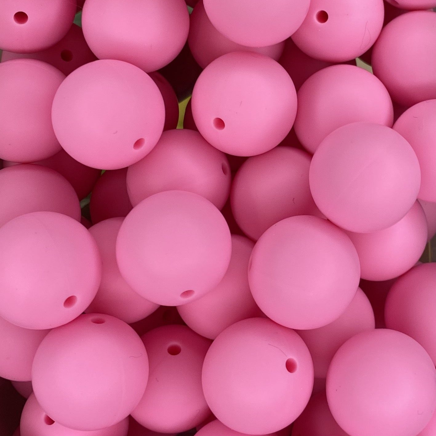 Pink 19mm Bead Round