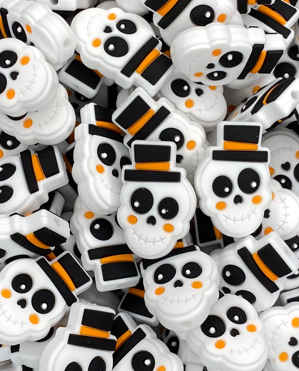 Voodoo Skull Focal Bead