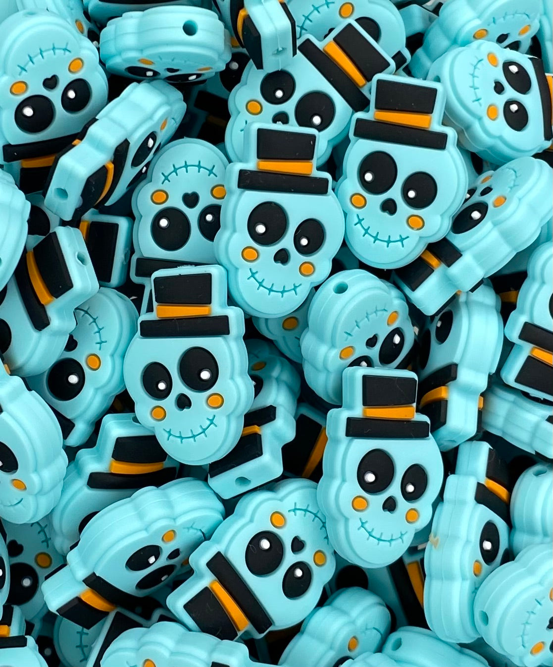 Voodoo Skull Focal Bead