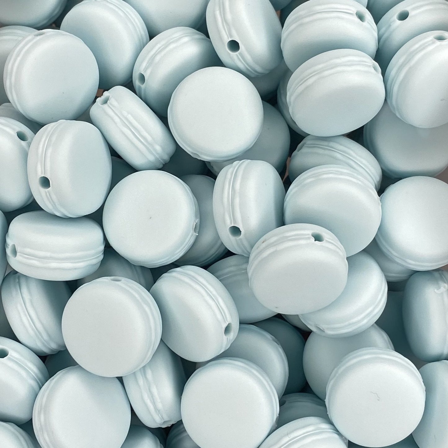 Perle focale de biscuit macaron
