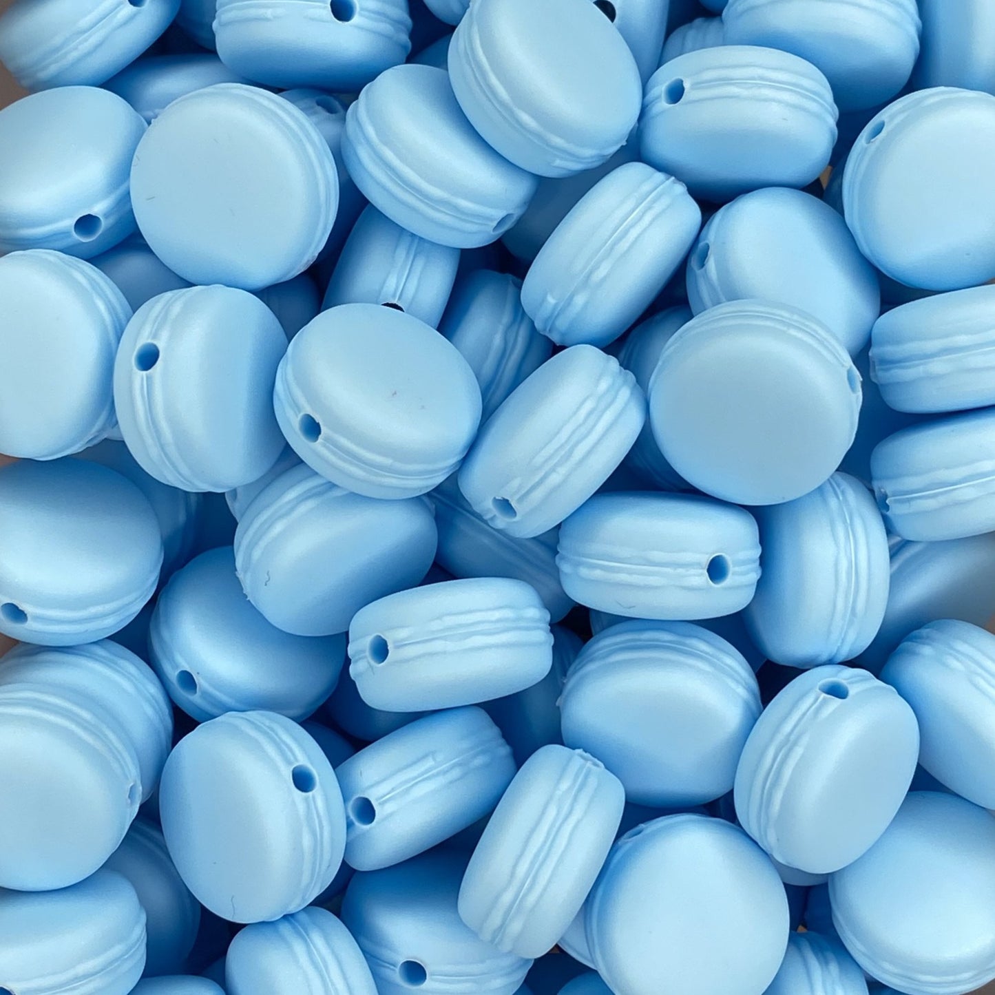 Perle focale de biscuit macaron