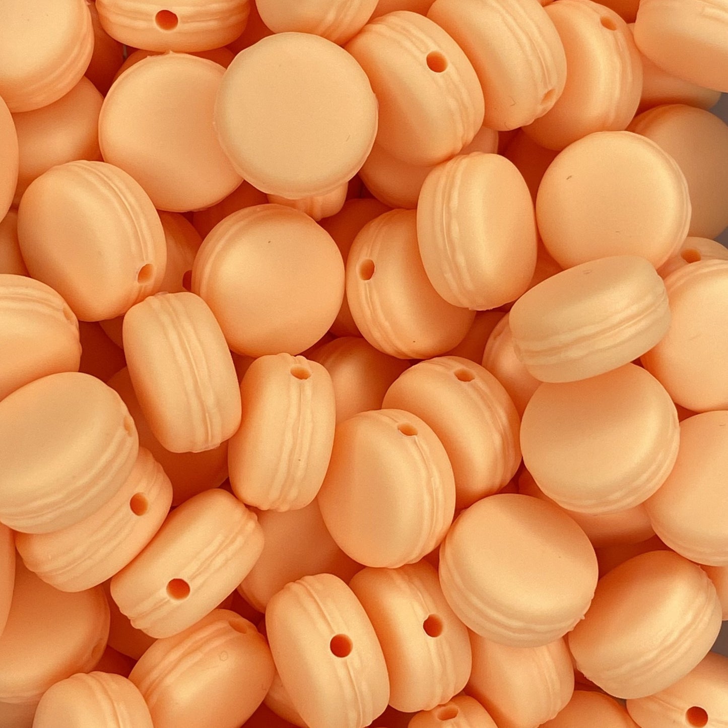 Perle focale de biscuit macaron