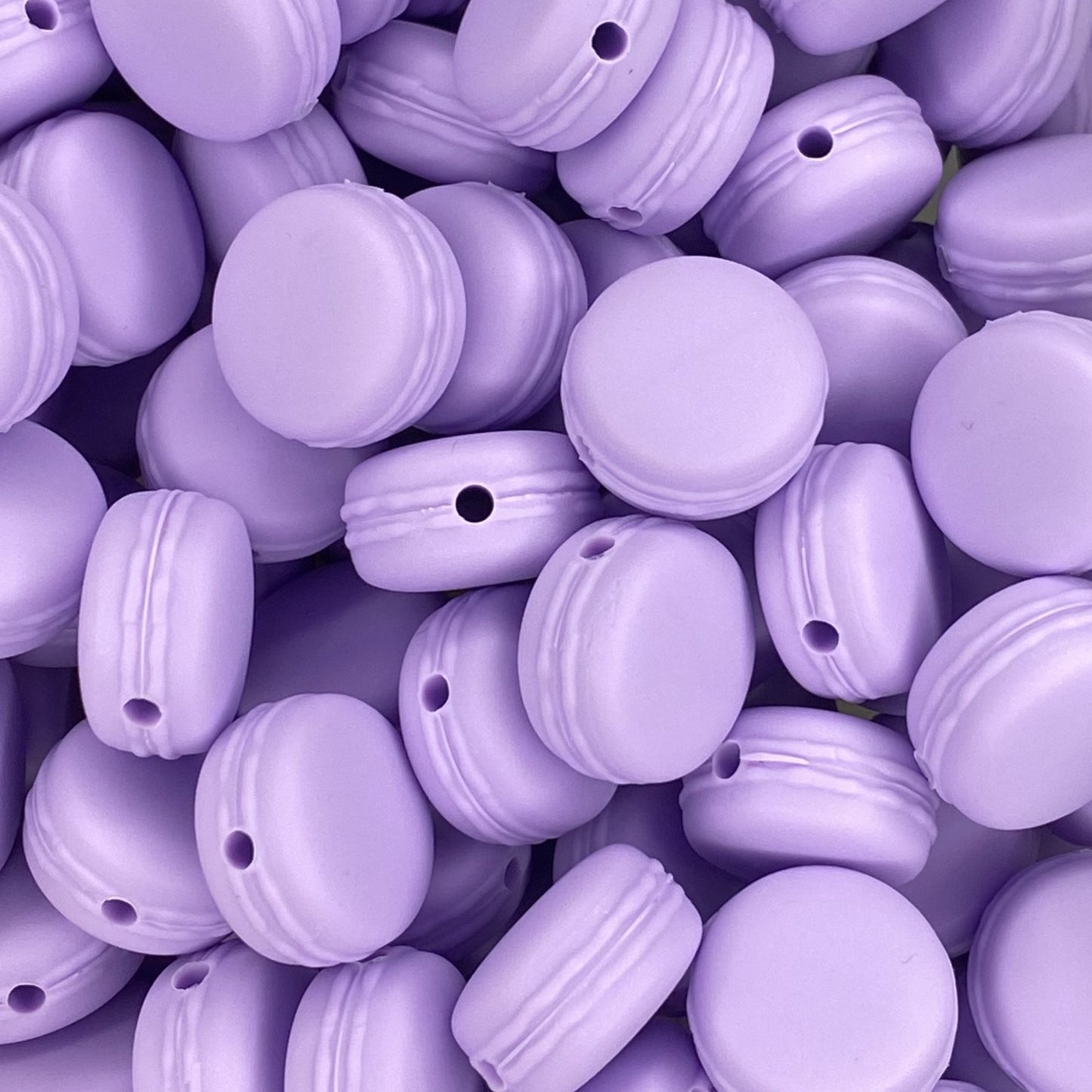 Perle focale de biscuit macaron