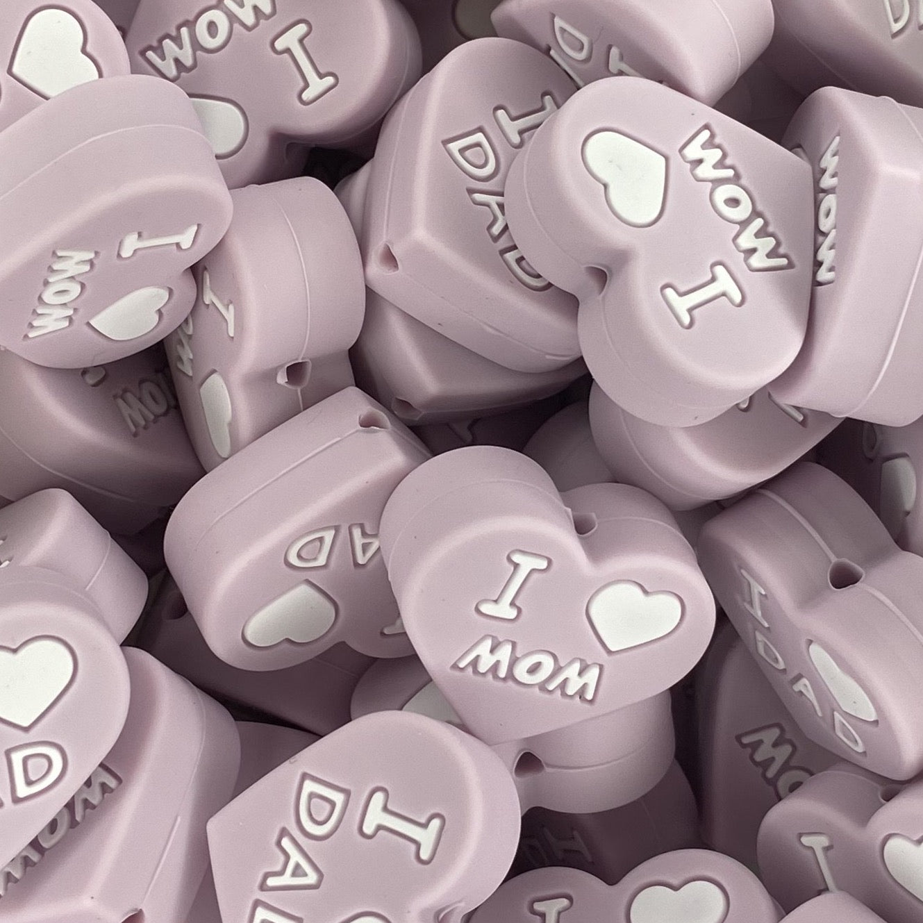 I Love Mom/Dad Beads