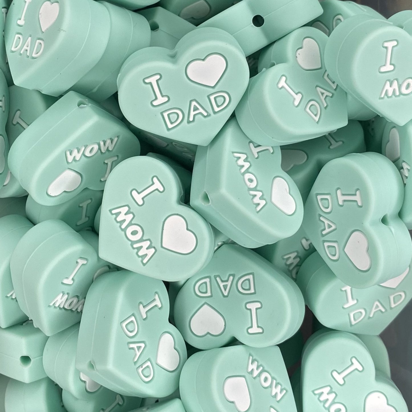 I Love Mom/Dad Beads
