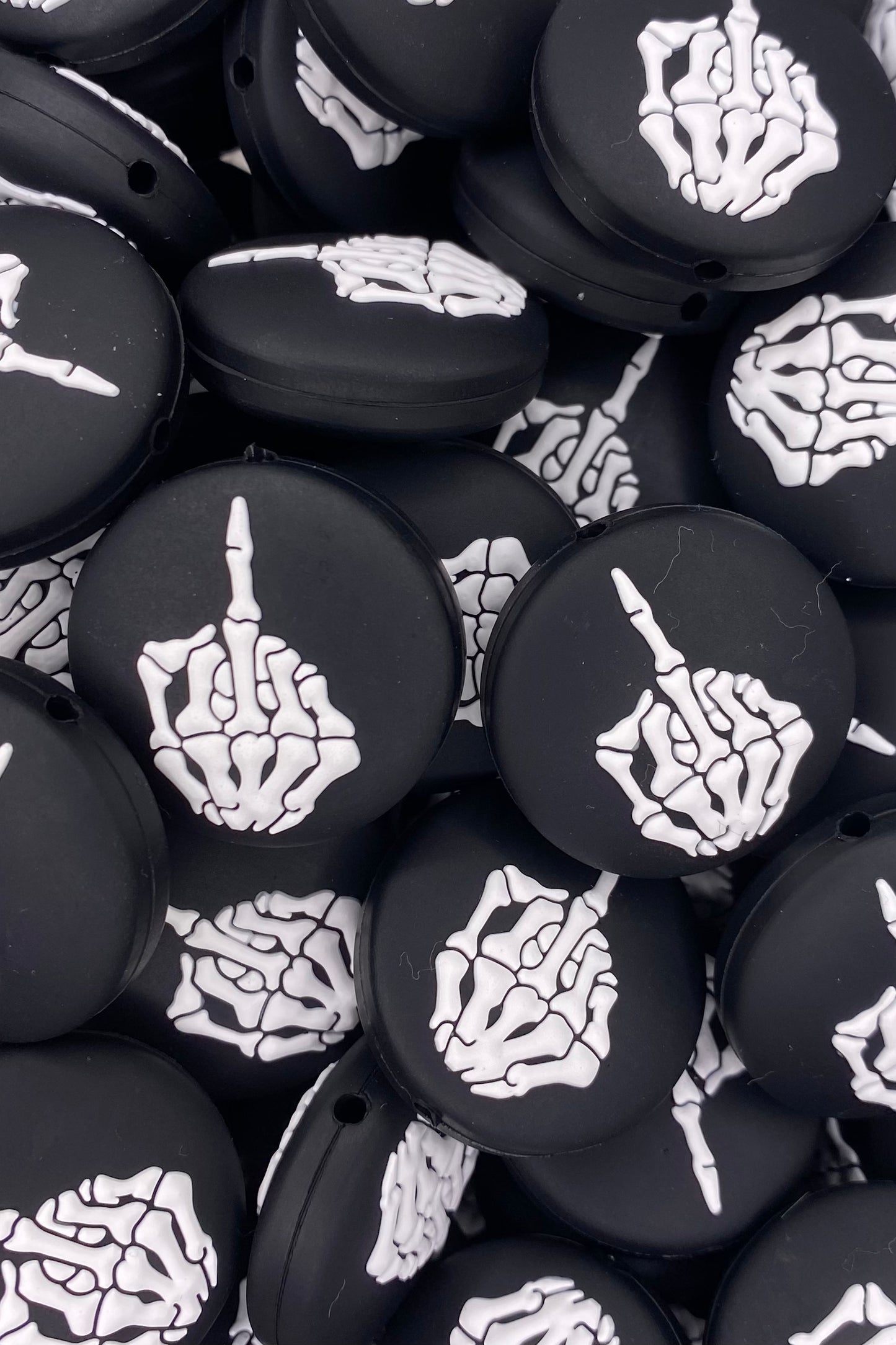 CTS Creation: Skeleton Middle Finger Focal Bead