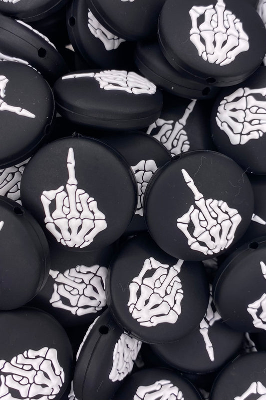 CTS Creation: Skeleton Middle Finger Focal Bead