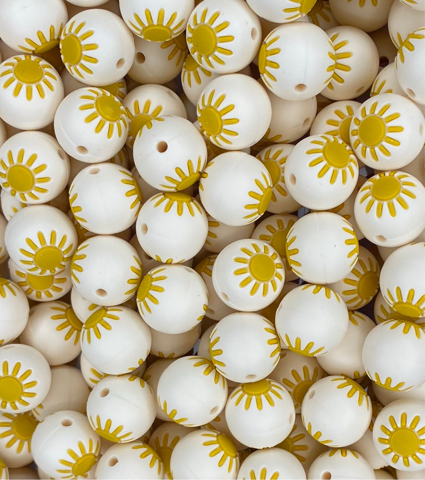 Perle Soleil Fezy 15mm