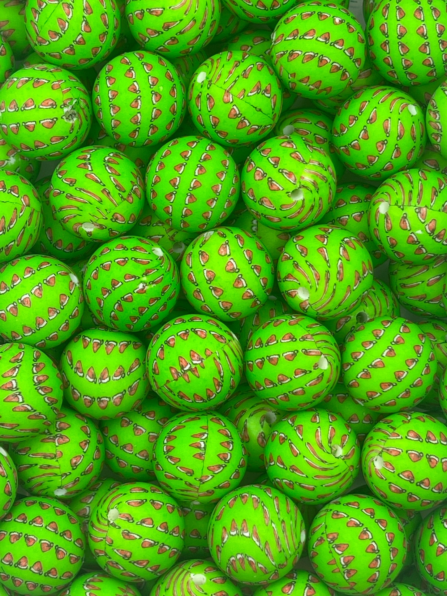 Stink Stank Stunk Printed 19mm Bead