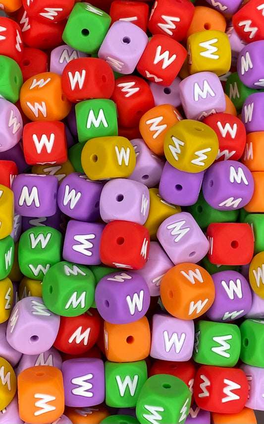 Bright MAMA 12mm Square Letters