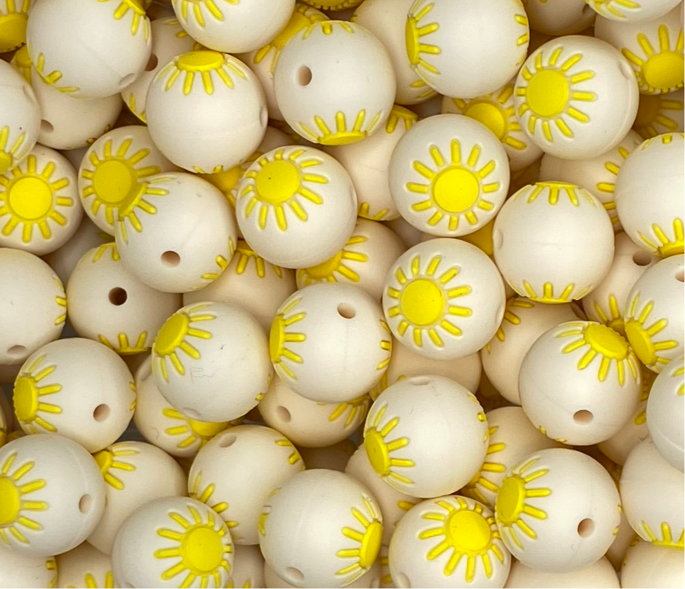 Perle Soleil Fezy 15mm