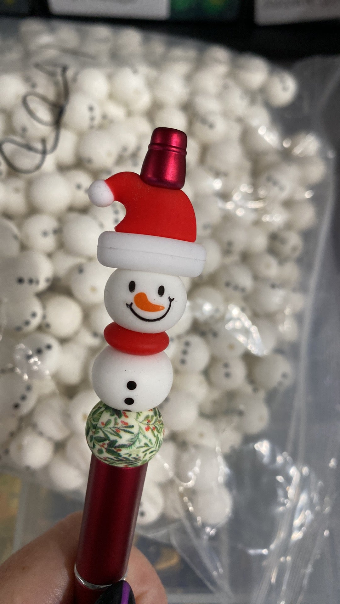 Snowman 15mm BeadSet