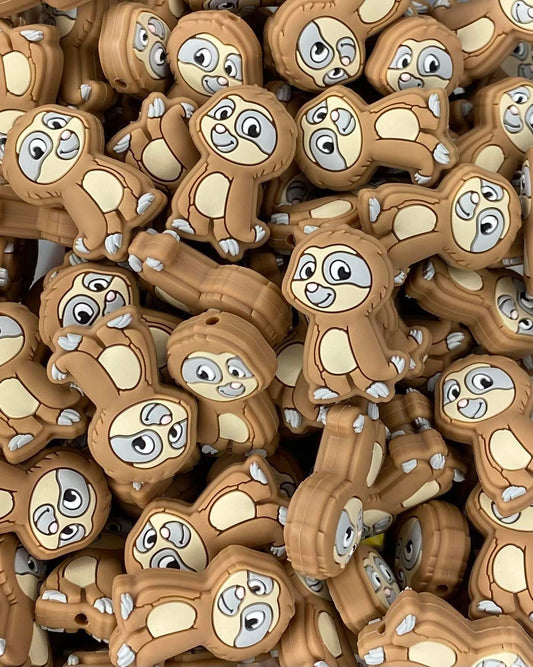 Safari Sloth Focal Bead