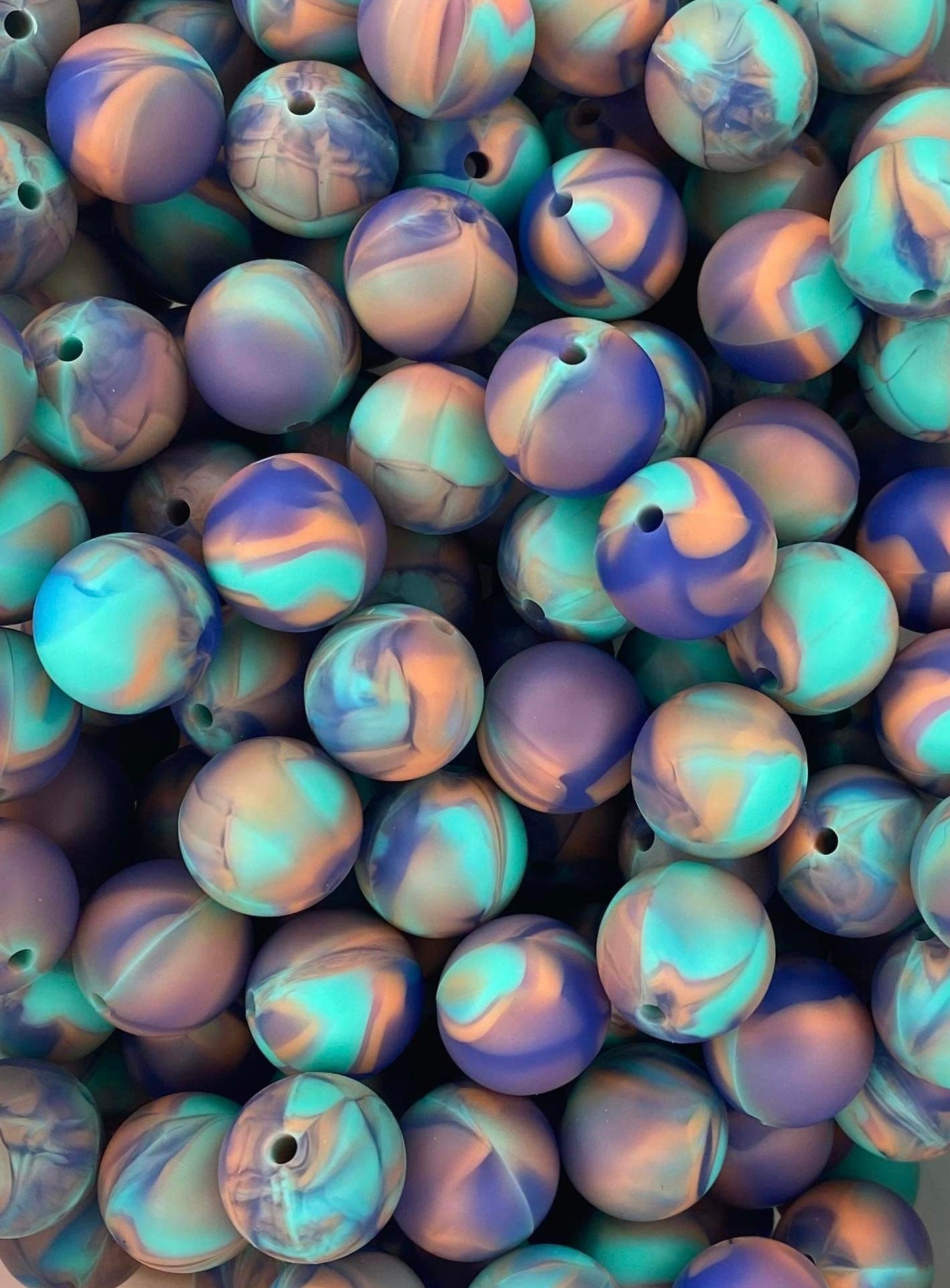 Beach Day Blend 15mm Bead