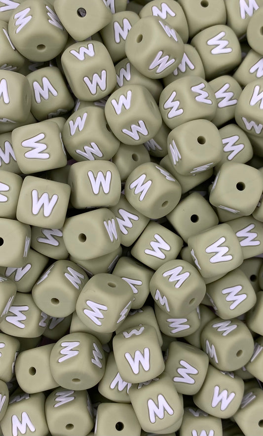 Sage MAMA 12mm Square Letters