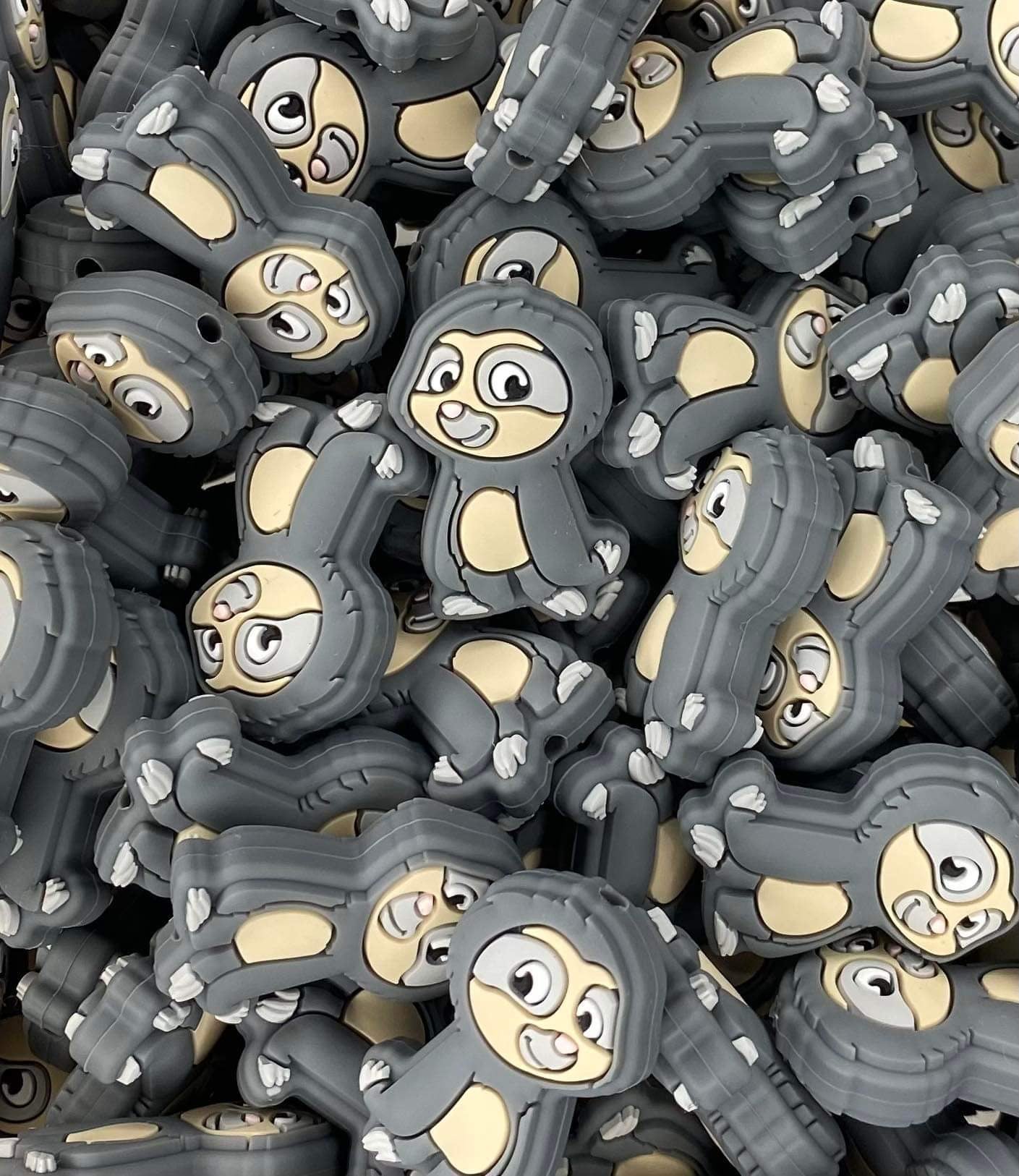 Safari Sloth Focal Bead