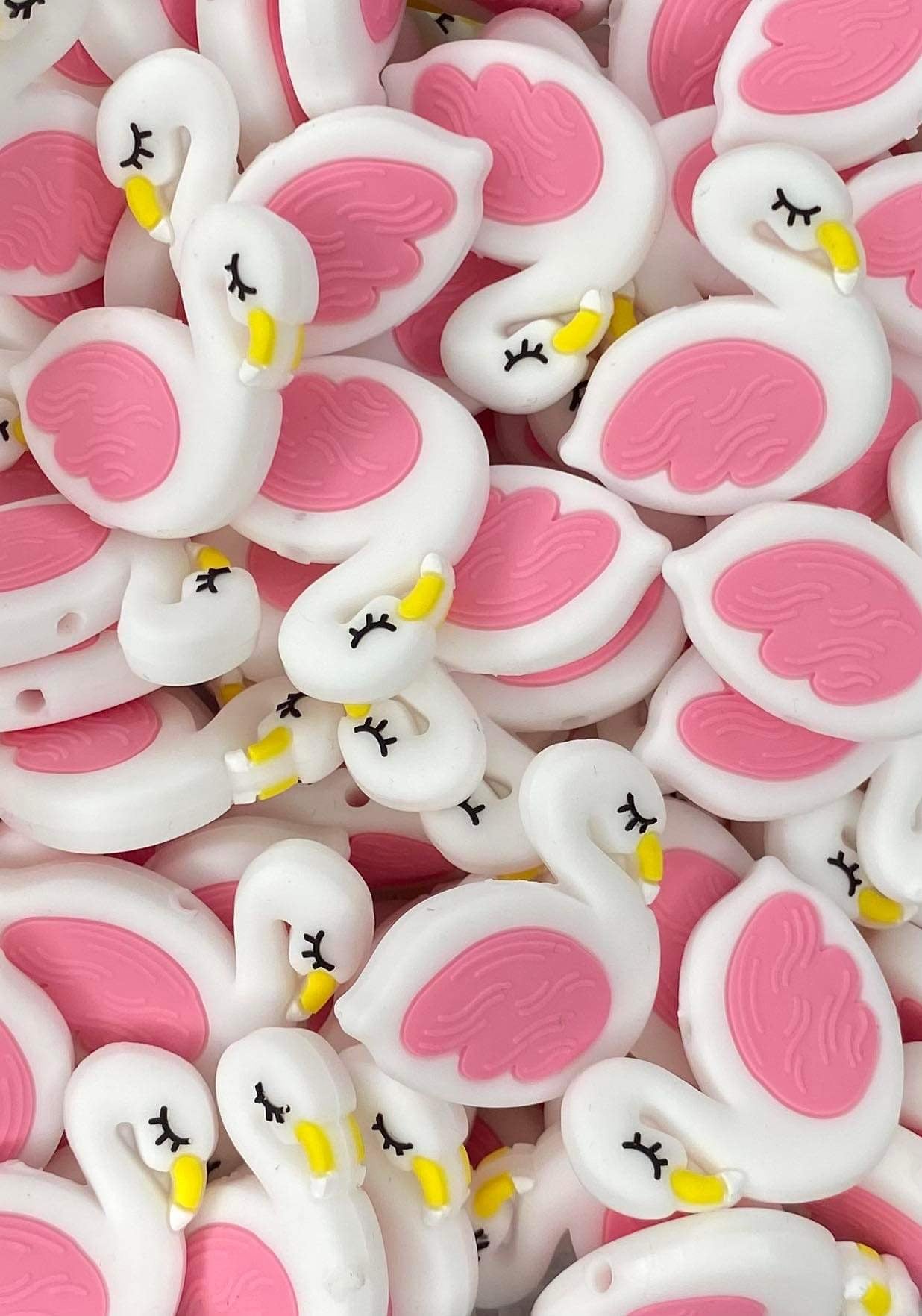 Flamingo Focal Bead