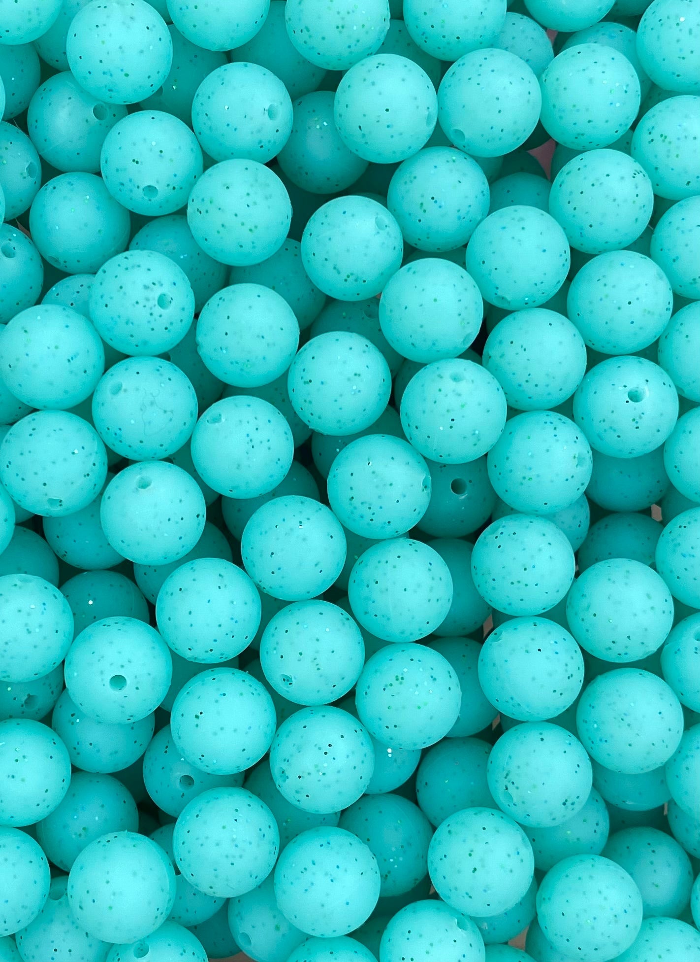 Glitter 12mm Beads