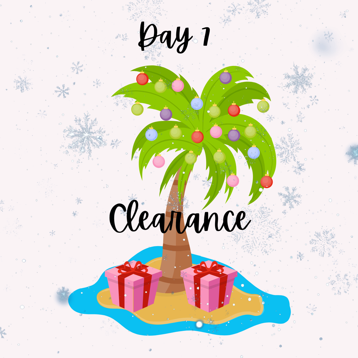 Day 7-50% off Clearance