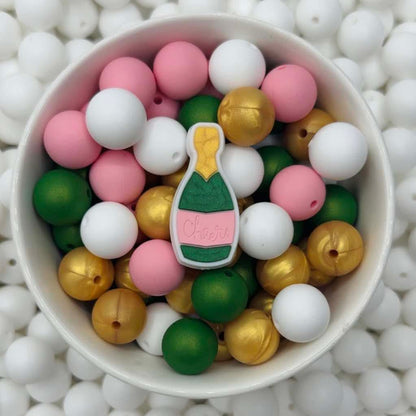 Perle focale champagne
