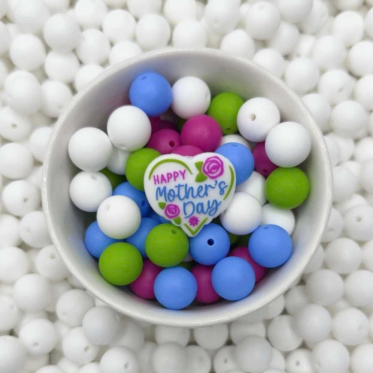 Happy Mother's Day Focal Bead