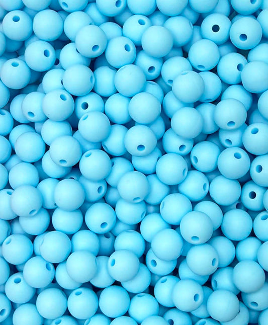 CTS Creation: Light Blue 10mm Round Beads
