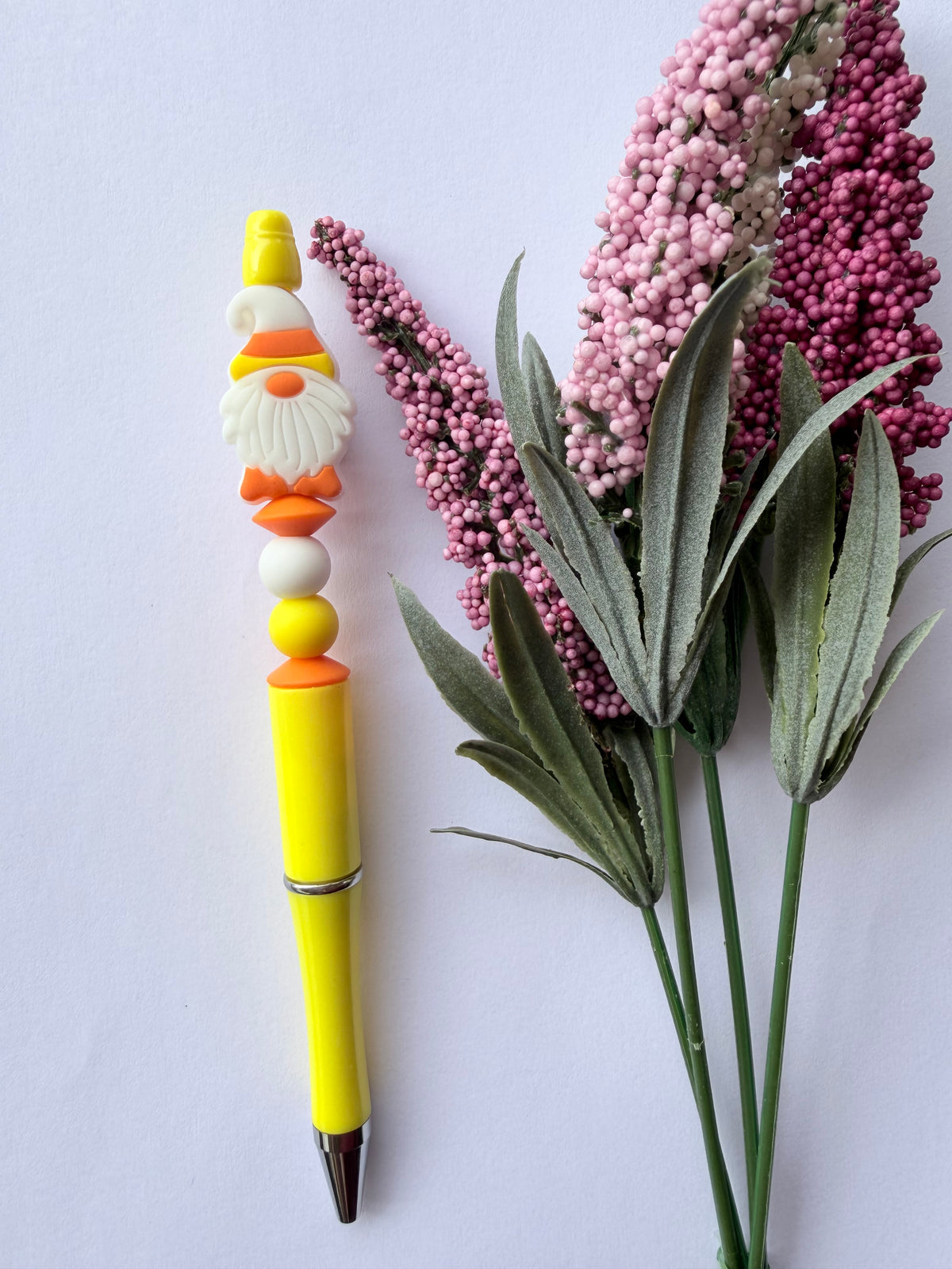 Perle focale Candy Corn Glow Gnome