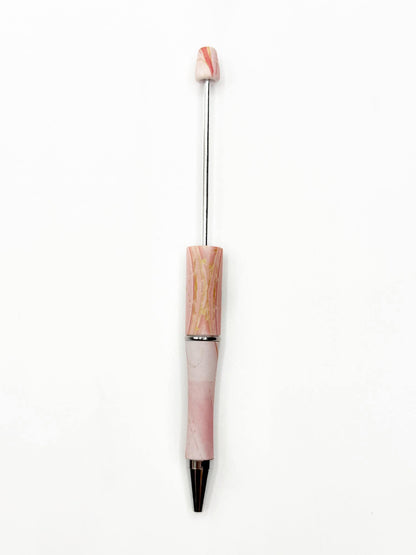 Stylos à billes en plastique marbré