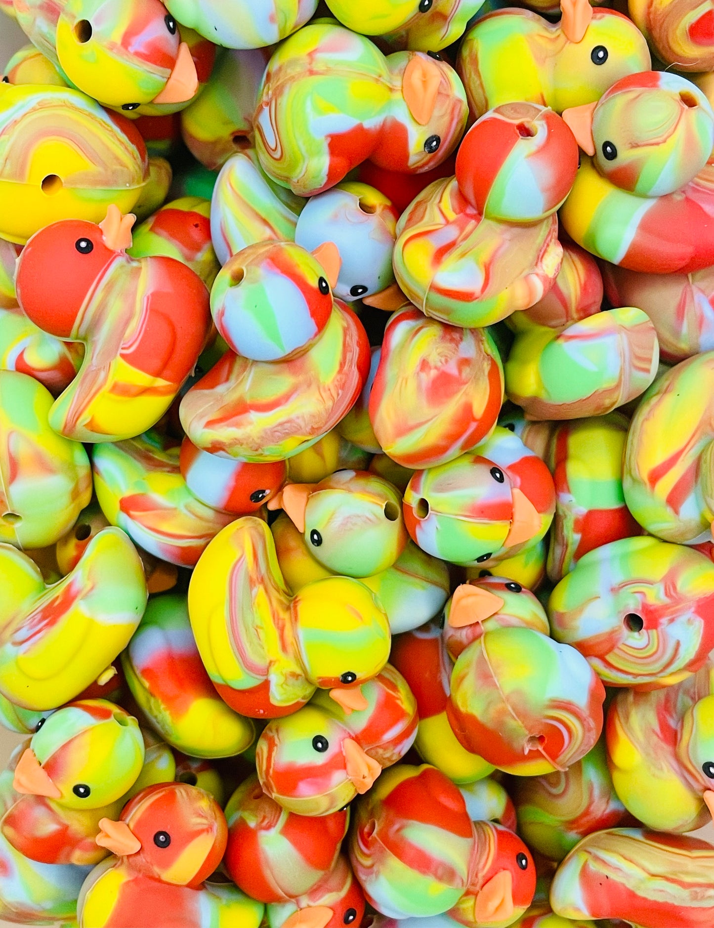 CTS Creation: "Quack off" Duck Focal Bead **Non Teething**
