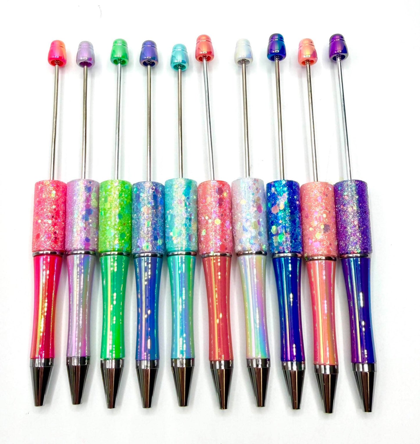 Stylos à billes en plastique marbré