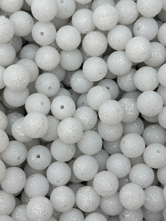 Perles scintillantes de 15 mm