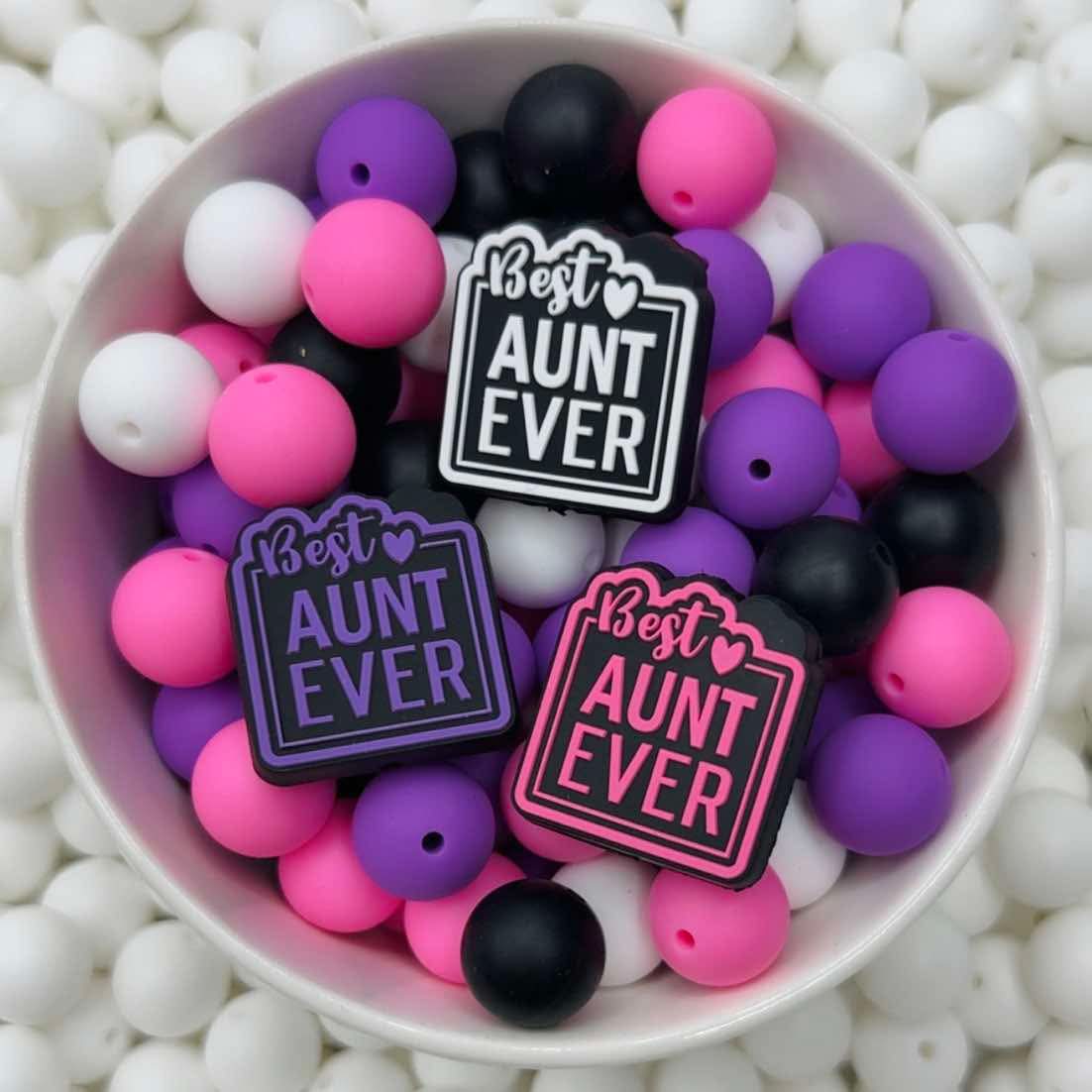 CTS Creation: "Best Aunt Ever" Focal Bead