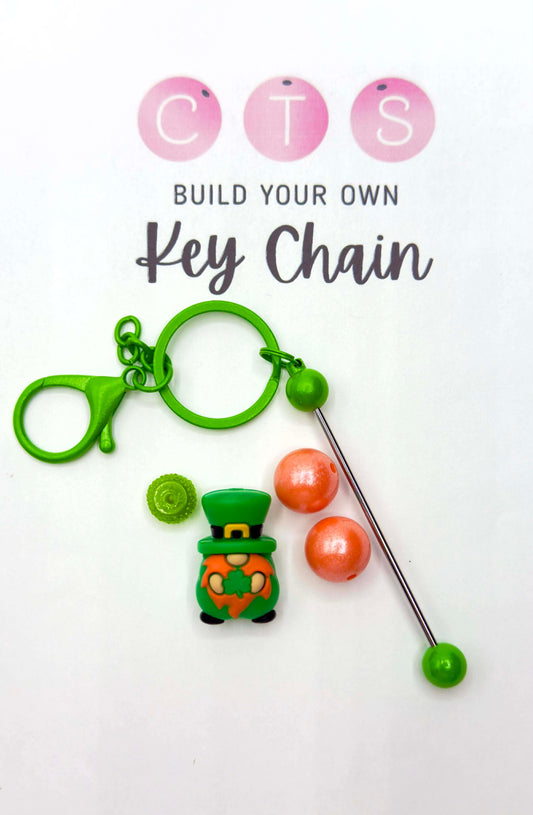 Shamrock Gnome Keychain Kit