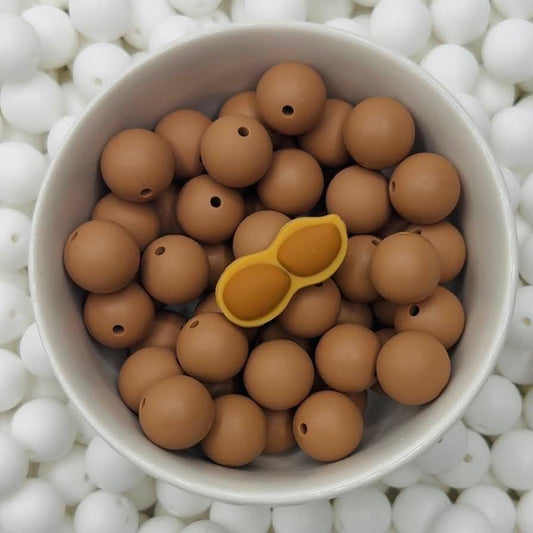 3D Peanut Focal Bead