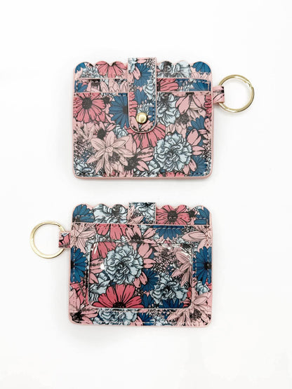 CTS Creation : Portefeuille imprimé floral Pink Floral Dream #14